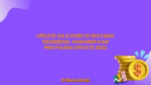 Update Gaji Guru di Watang Sidenreng  Honorer dan PNS Paling Update 2022