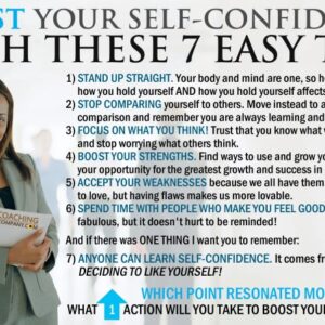 Building Self-Confidence